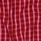Katoen yarn dyed dobby - Rood