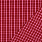 Katoen yarn dyed dobby - Rood