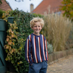 Soft sweat strepen - Bruin