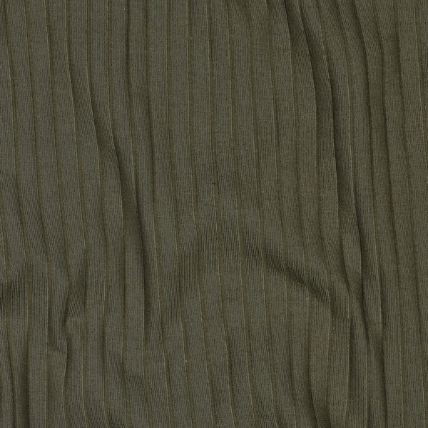 Rib Jersey groot - Legergroen