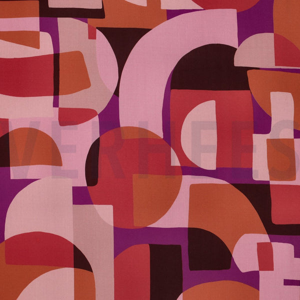 Lenzing ecovero viscose abstract - Roze