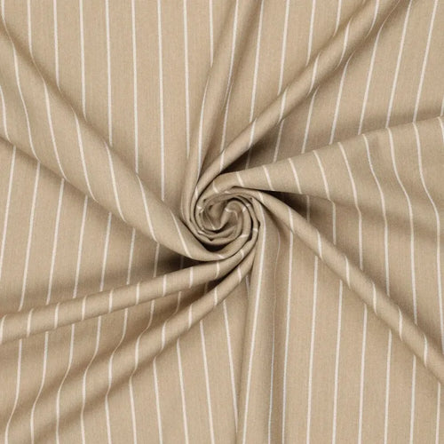 Orlando Lurex strepen - Beige