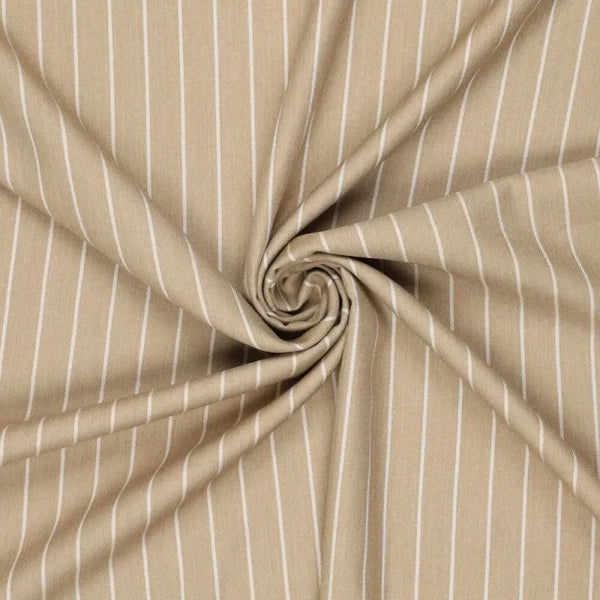Orlando Lurex strepen - Beige