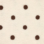 Teddy stippen broderie - Gebroken wit