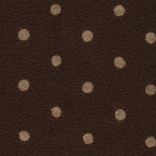 Teddy stippen broderie - Bruin