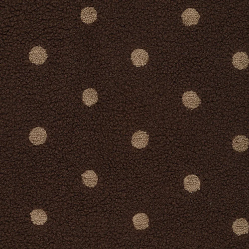 Teddy stippen broderie - Bruin