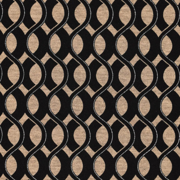 Punta di Roma glitters - zwart/beige