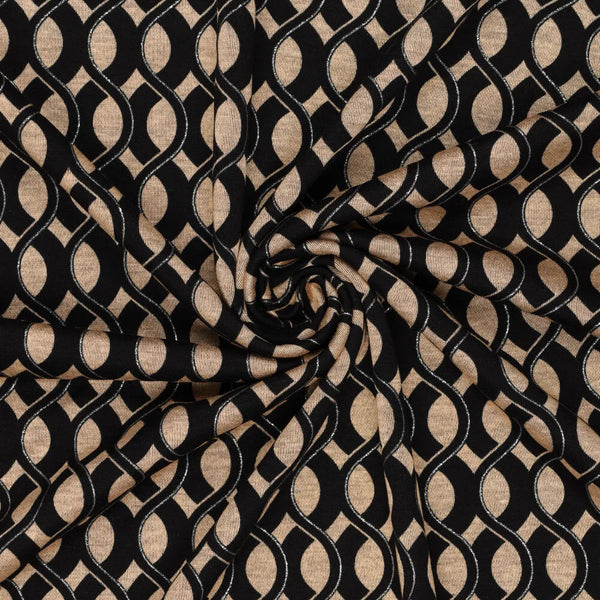 Punta di Roma glitters - zwart/beige