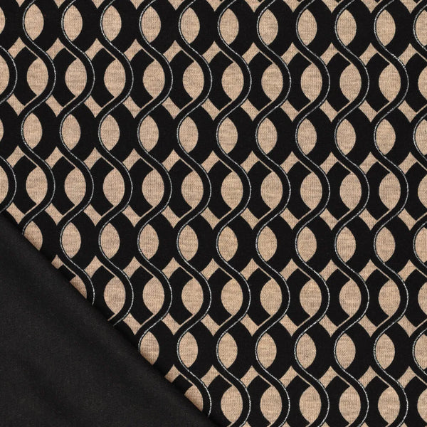 Punta di Roma glitters - zwart/beige