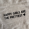 Sewnique 3D strijkapplicatie- Happy girls are the prettiest