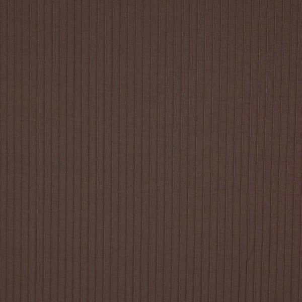 Rib Jersey groot - Bruin