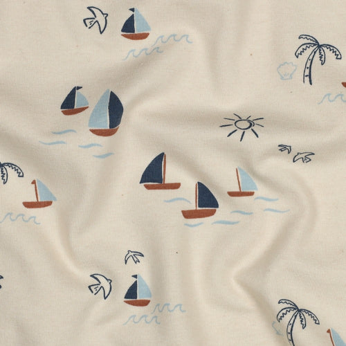 Jersey boten - Naturel