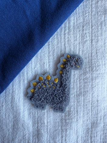 Sewnique strijkpatch -  Dino