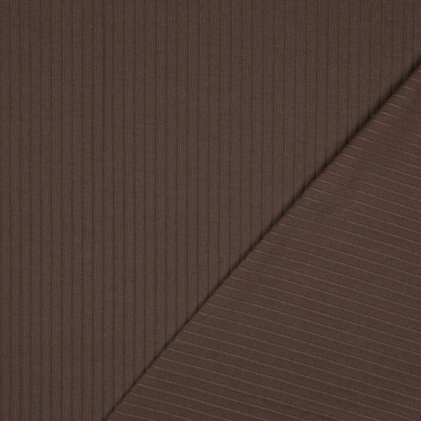 Rib Jersey groot - Bruin