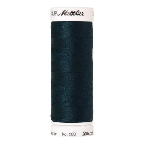 Amann Mettler Seralon naaigaren 200m - Dark Greenish Blue kleurnr: 0763