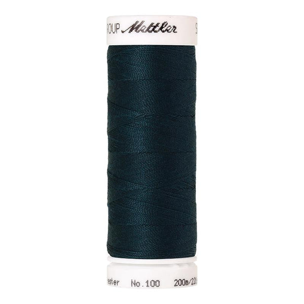 Amann Mettler Seralon naaigaren 200m - Dark Greenish Blue kleurnr: 0763