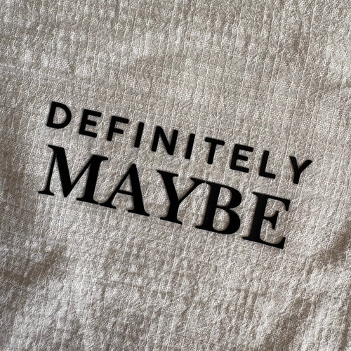 Sewnique 3D strijkapplicatie- Definitely maybe