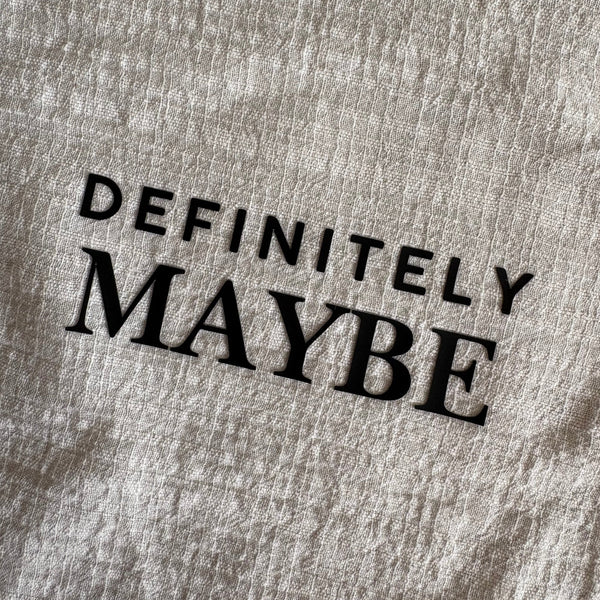 Sewnique 3D strijkapplicatie- Definitely maybe