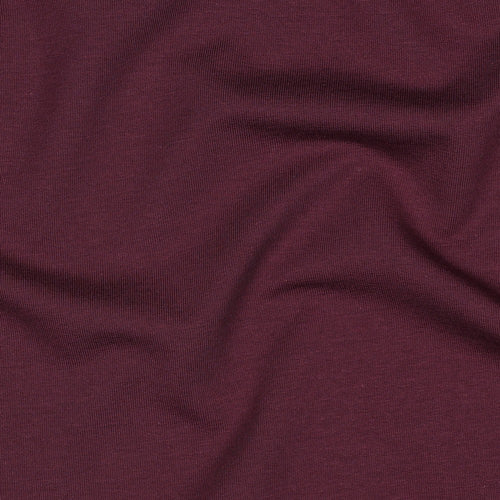 French Terry uni - Aubergine