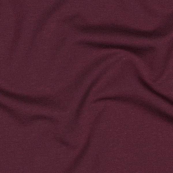 French Terry uni - Aubergine