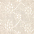 Viscose linnen geborduurd- naturel