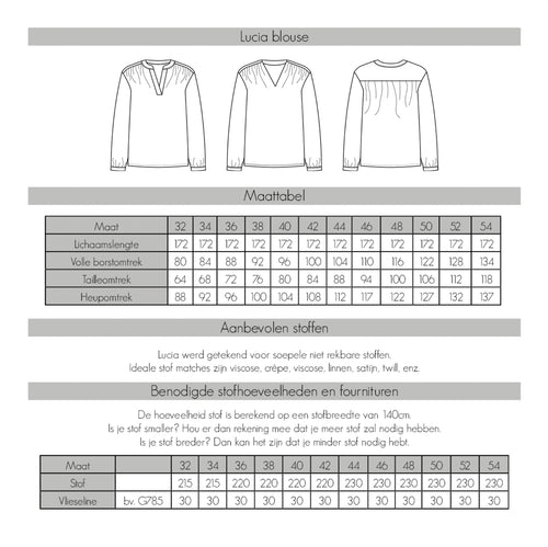 Bel´Etoile - Lucia blouse voor dames & tieners