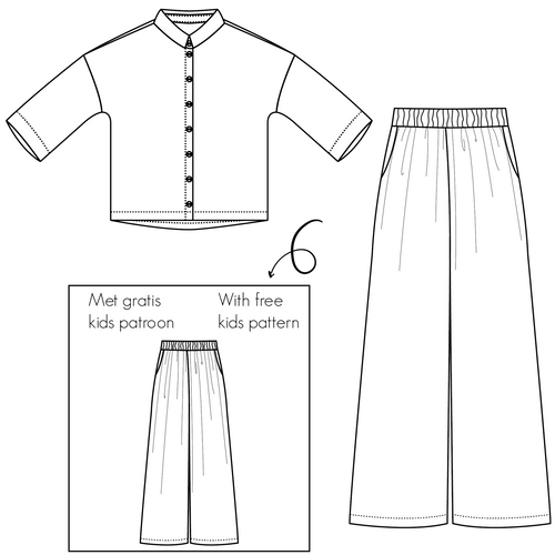 Bel’Etoile - Kiki blouse & broek dames